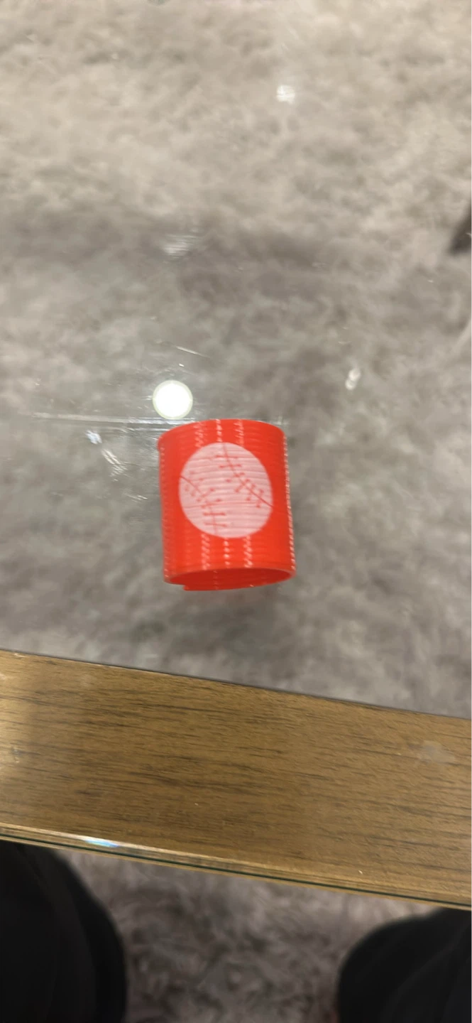 Red Slinky Toy
