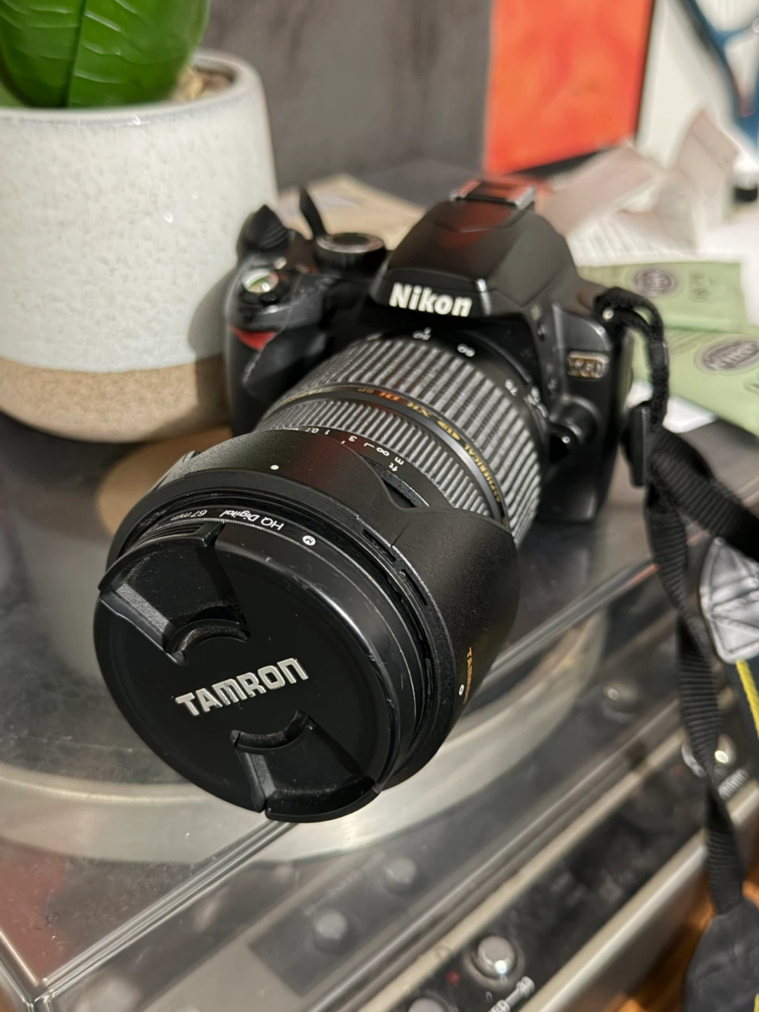 Nikon DSLR Camera with Tamron XR Di SP AF Aspherical Lens