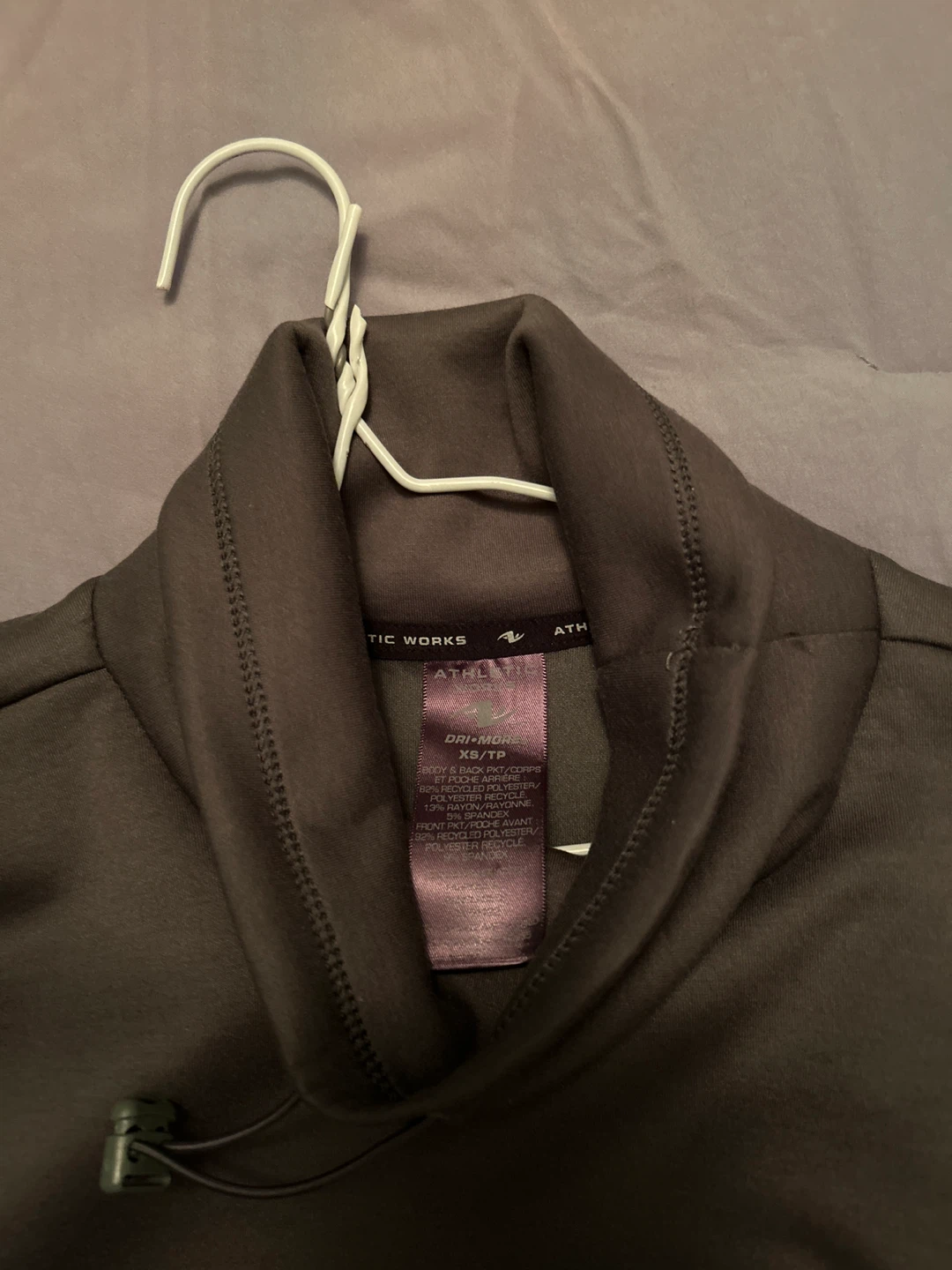Athletic Works Fleece Mock Neck Top XS - photo 2