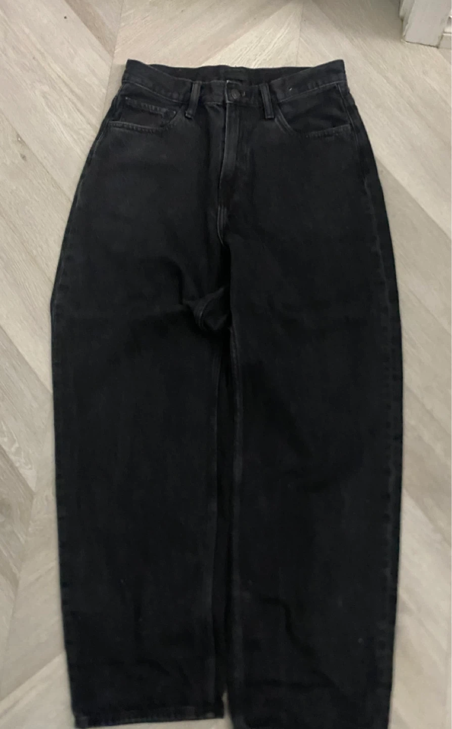 Black Denim Jeans - photo 2