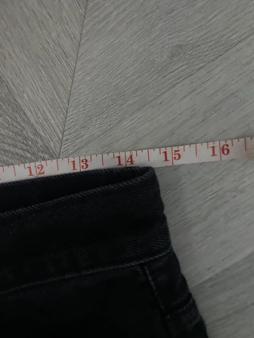 Black Denim Jeans - photo 3