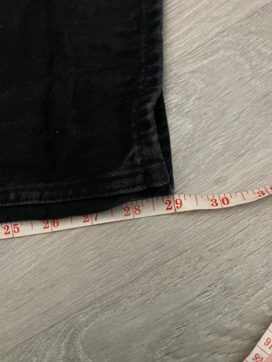 Black Denim Jeans - photo 4