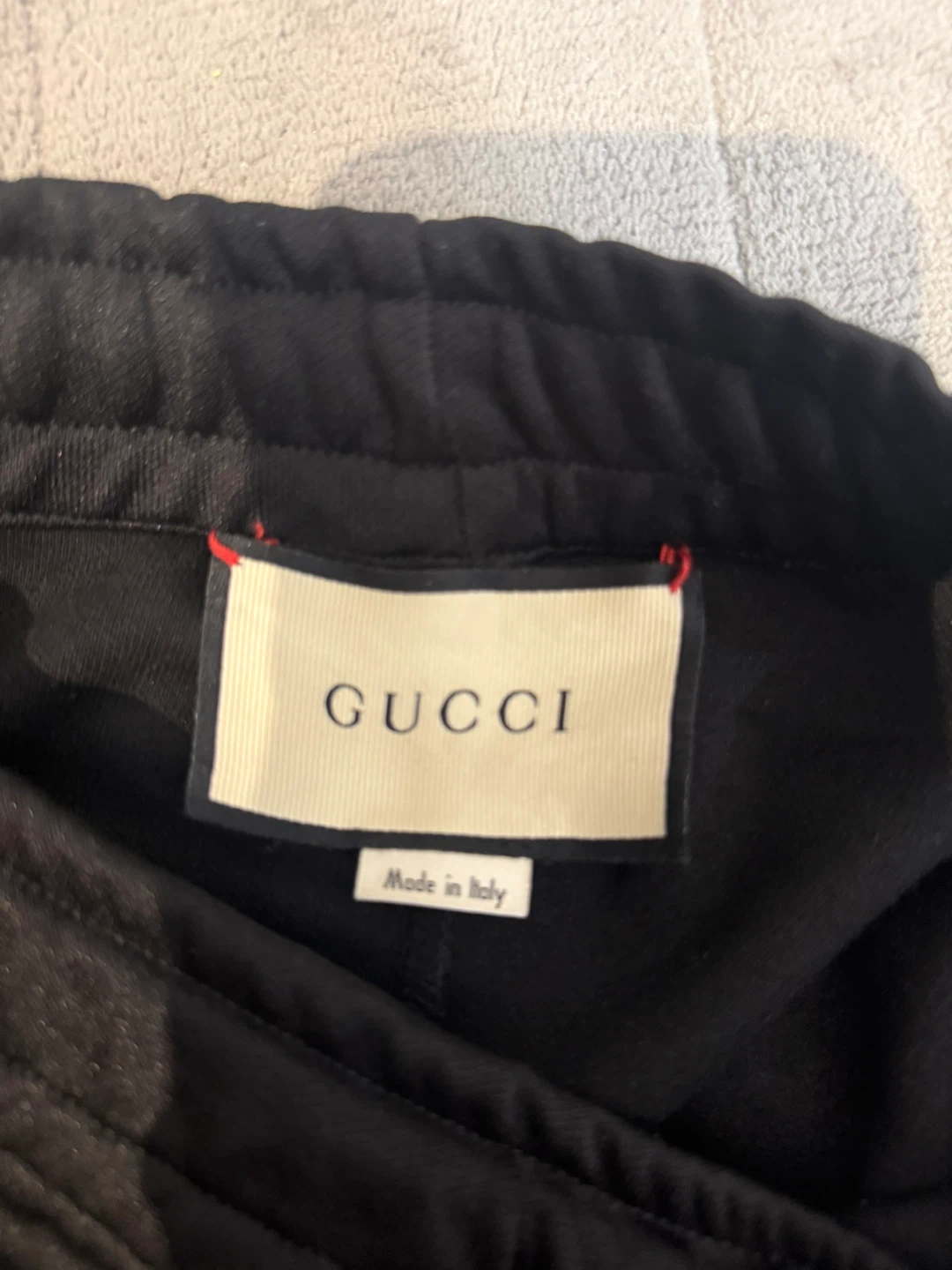 Gucci Black men’s Track Shorts with Side Stripe - photo 5