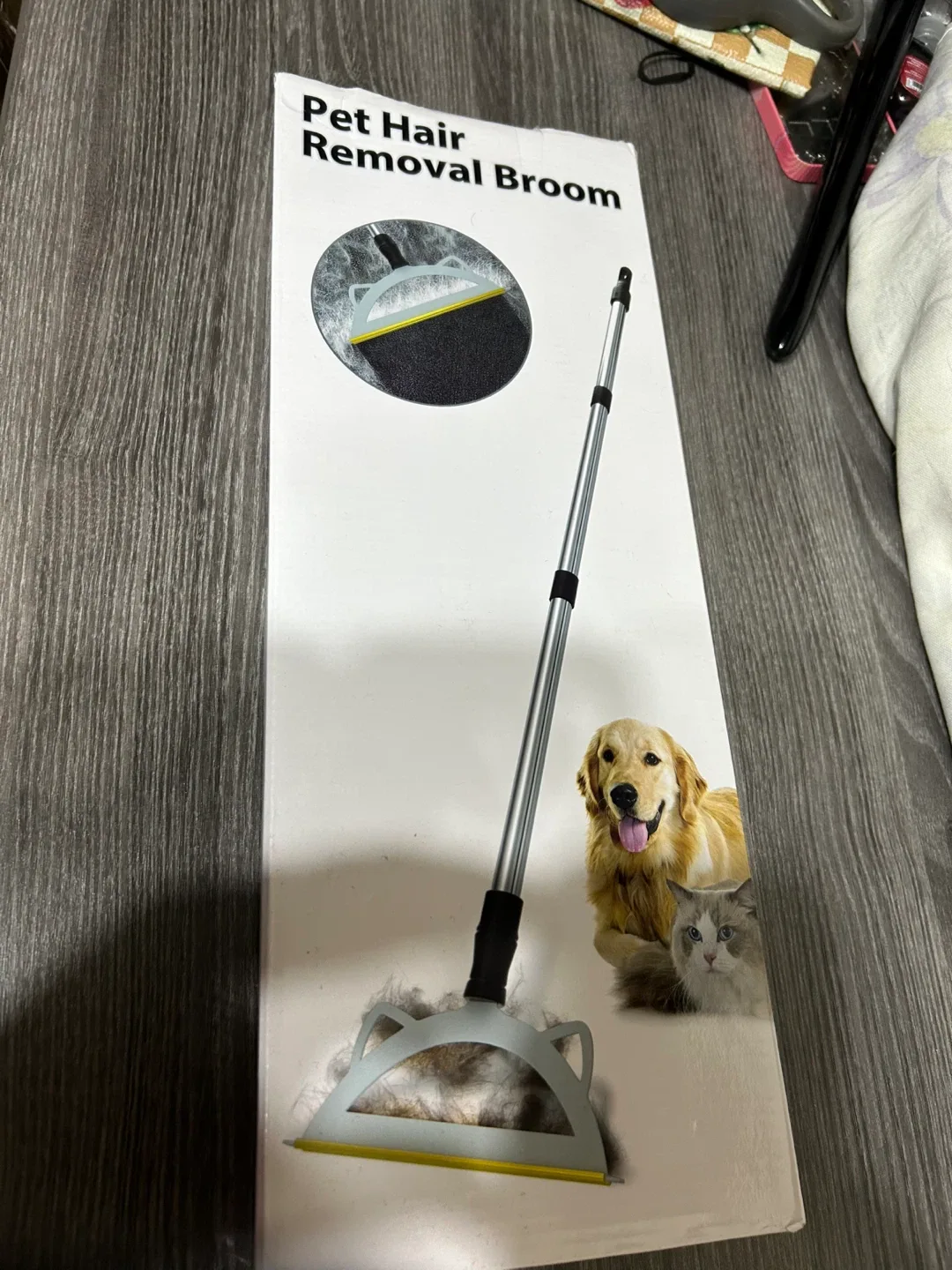 New-Carpet Pet Hair Removal Broom! - photo 4