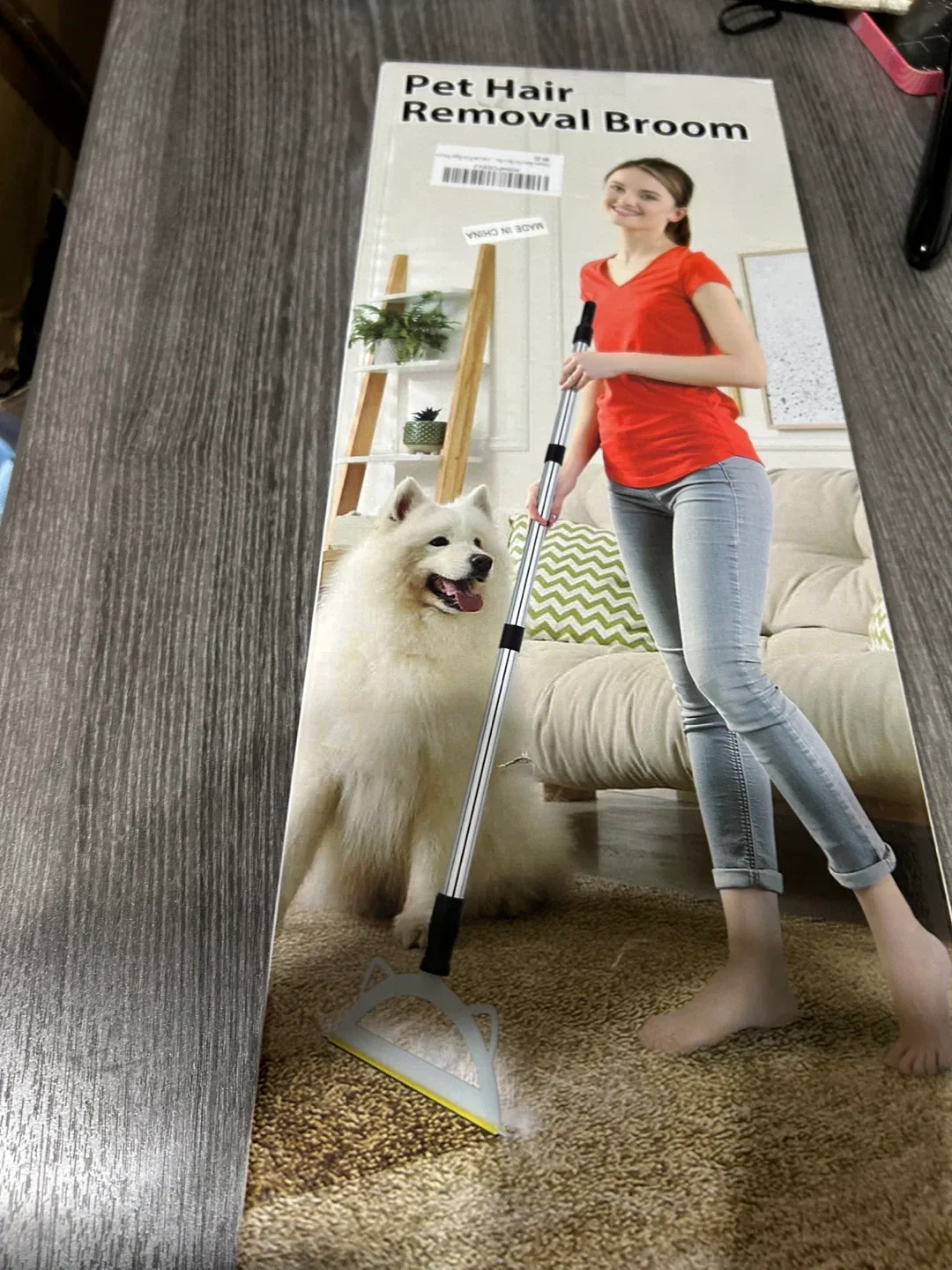 New-Carpet Pet Hair Removal Broom! - photo 5