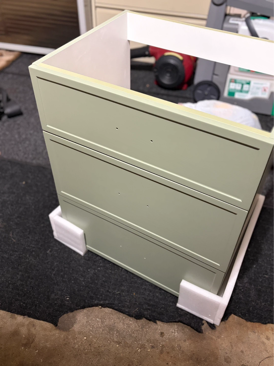 Sage Green Bathroom Vanity