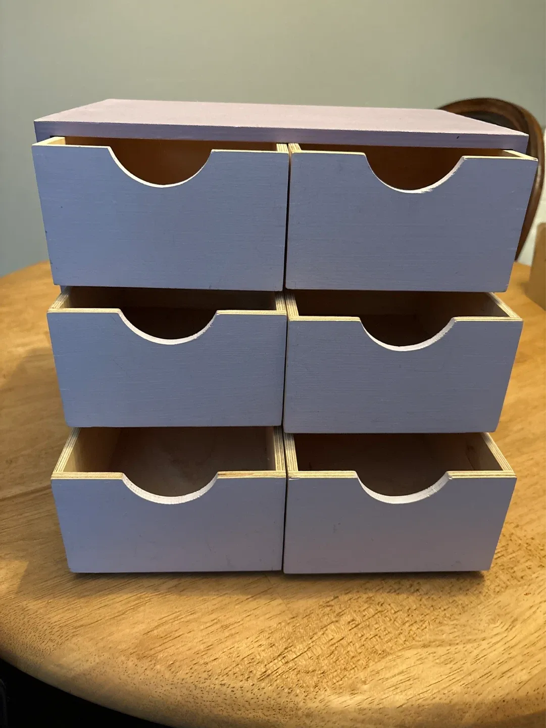 6-Drawer Painted Wooden Organizer - photo 2