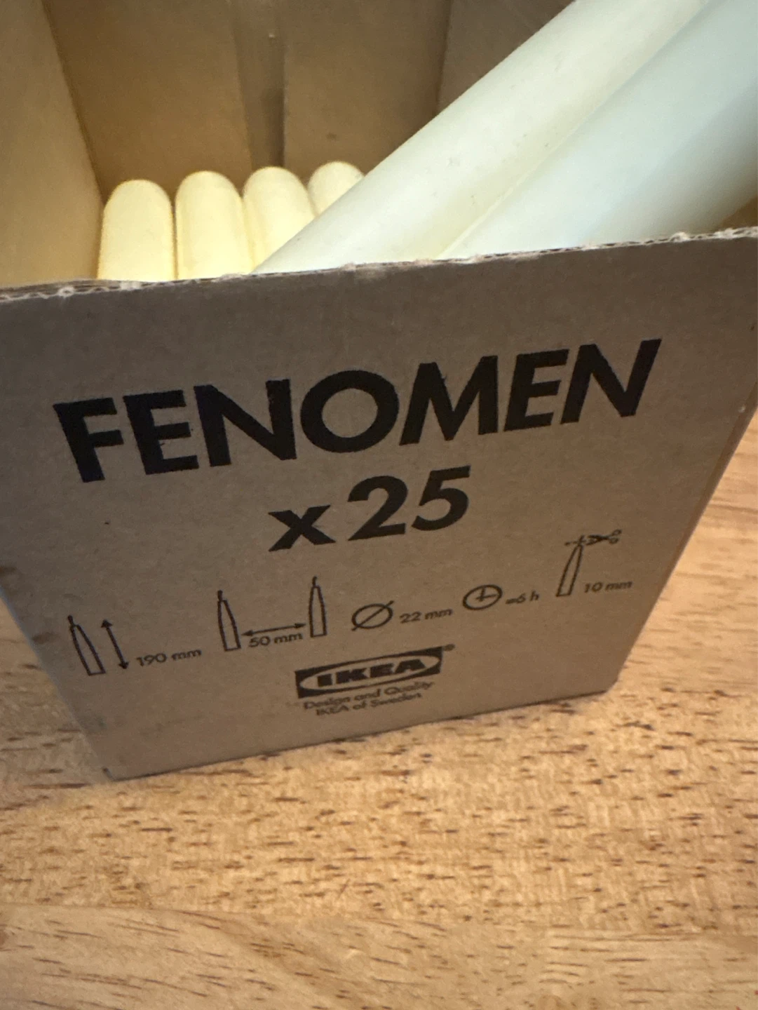 IKEA FENOMEN Candles x 12 - photo 2