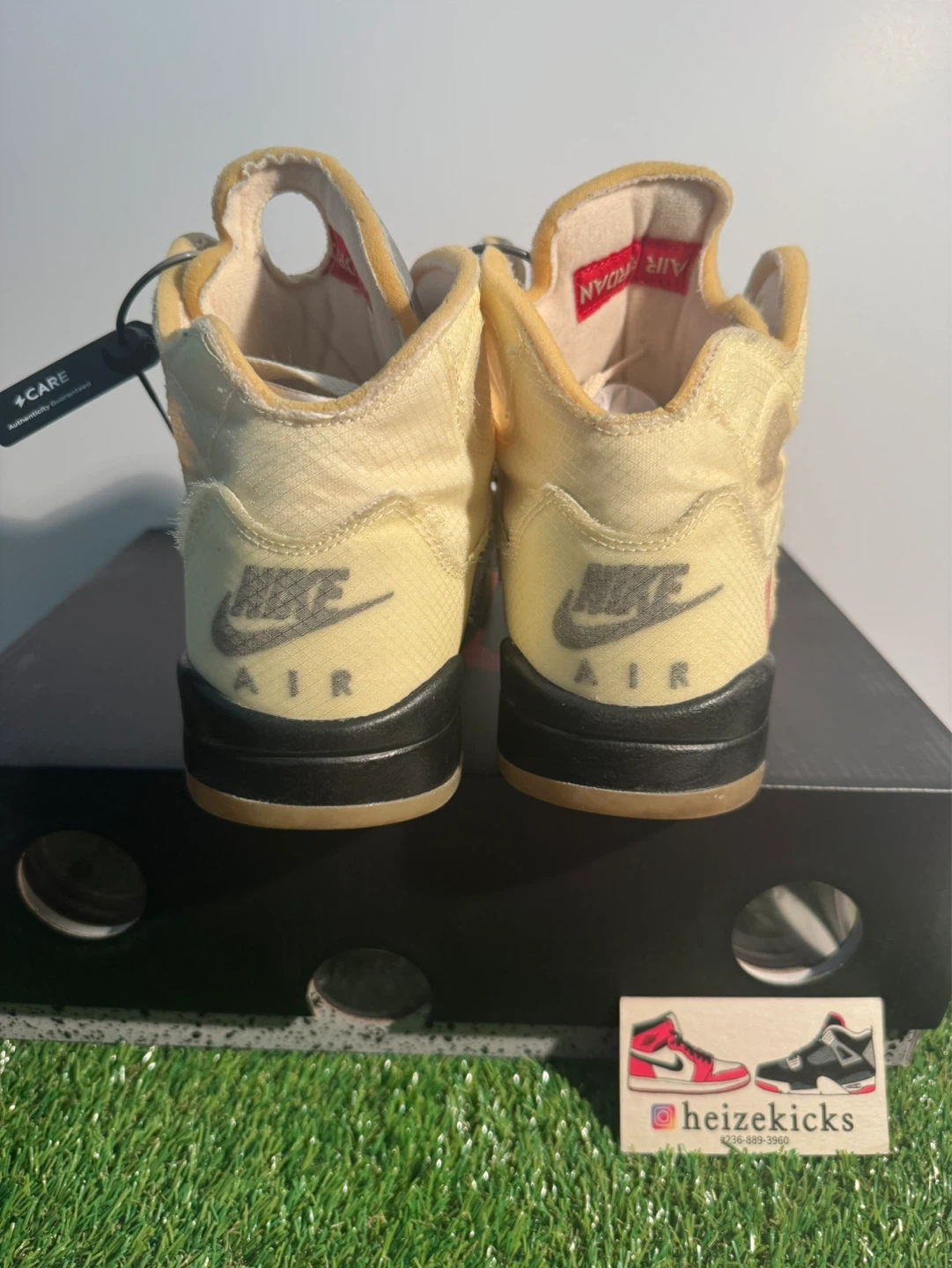 Jordan 5 Off-White Sail size 8.5 - photo 4
