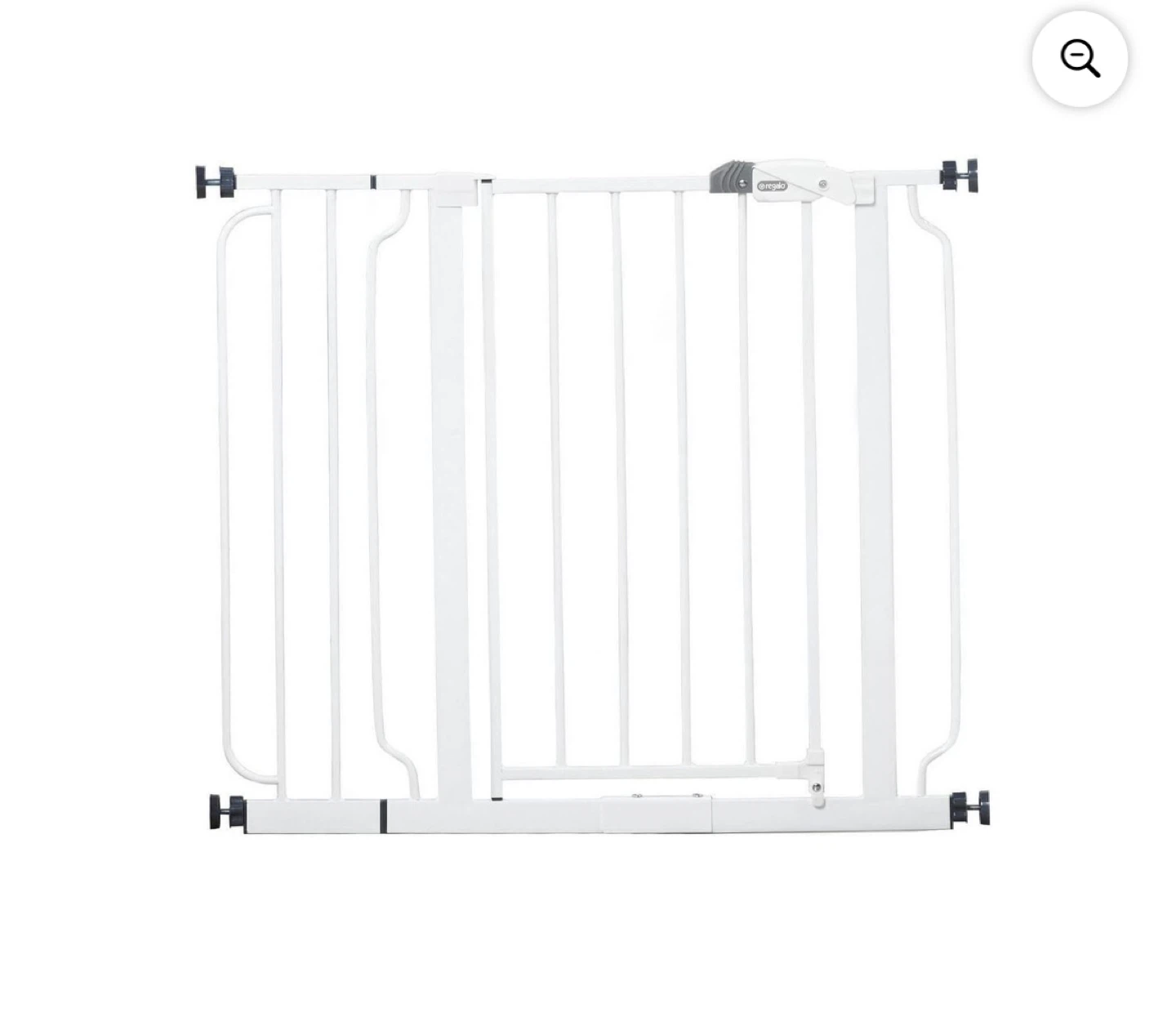 White Metal Baby Gate - photo 3