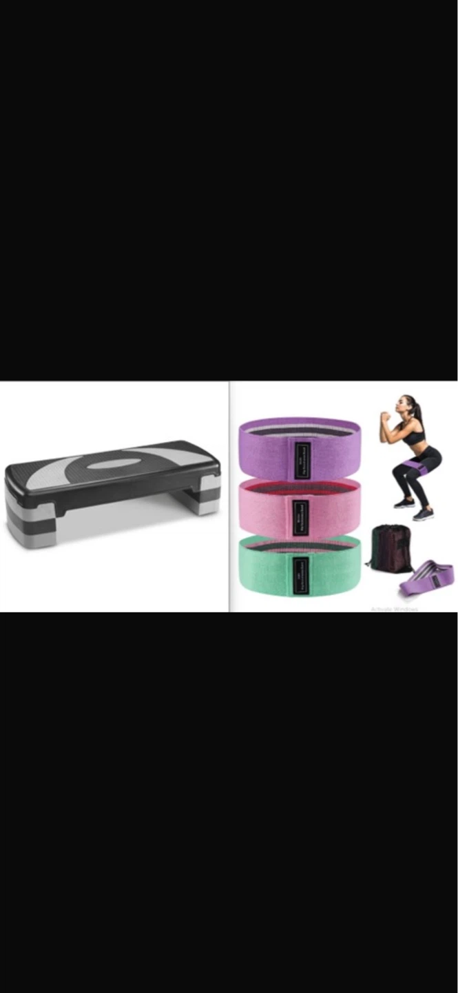 Aerobic Step & Resistance Bands Set - photo 2