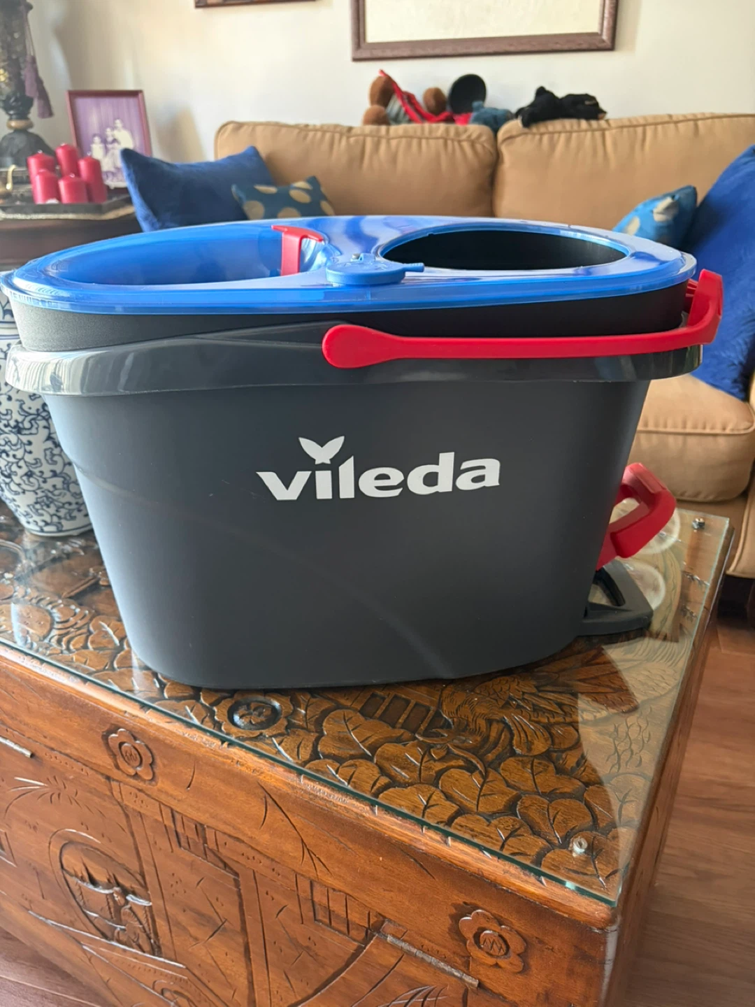 Vileda Spin & Sparkle Mop Bucket System