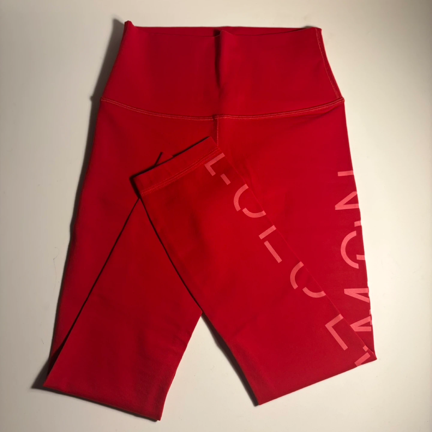 Lululemon Red Leggings