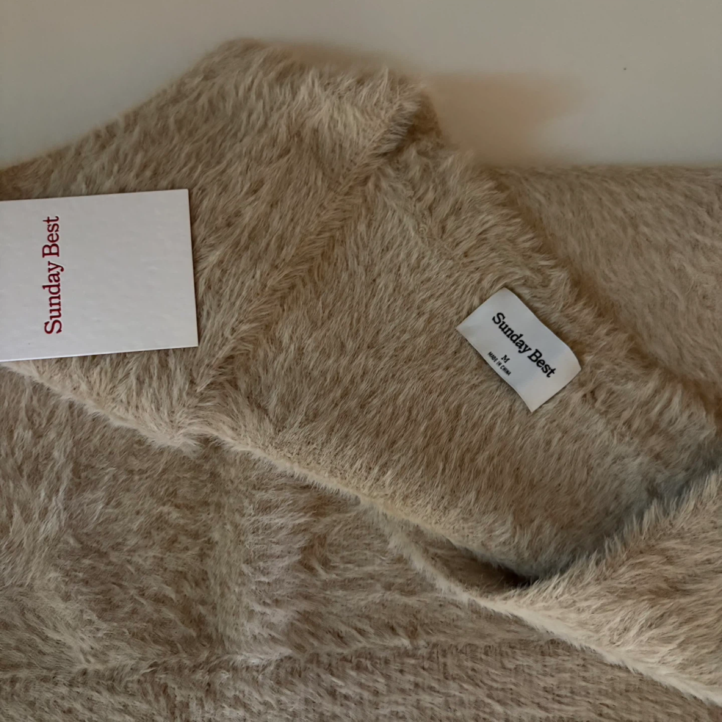 Sunday Best Fuzzy V-Neck Sweater Vest - photo 2