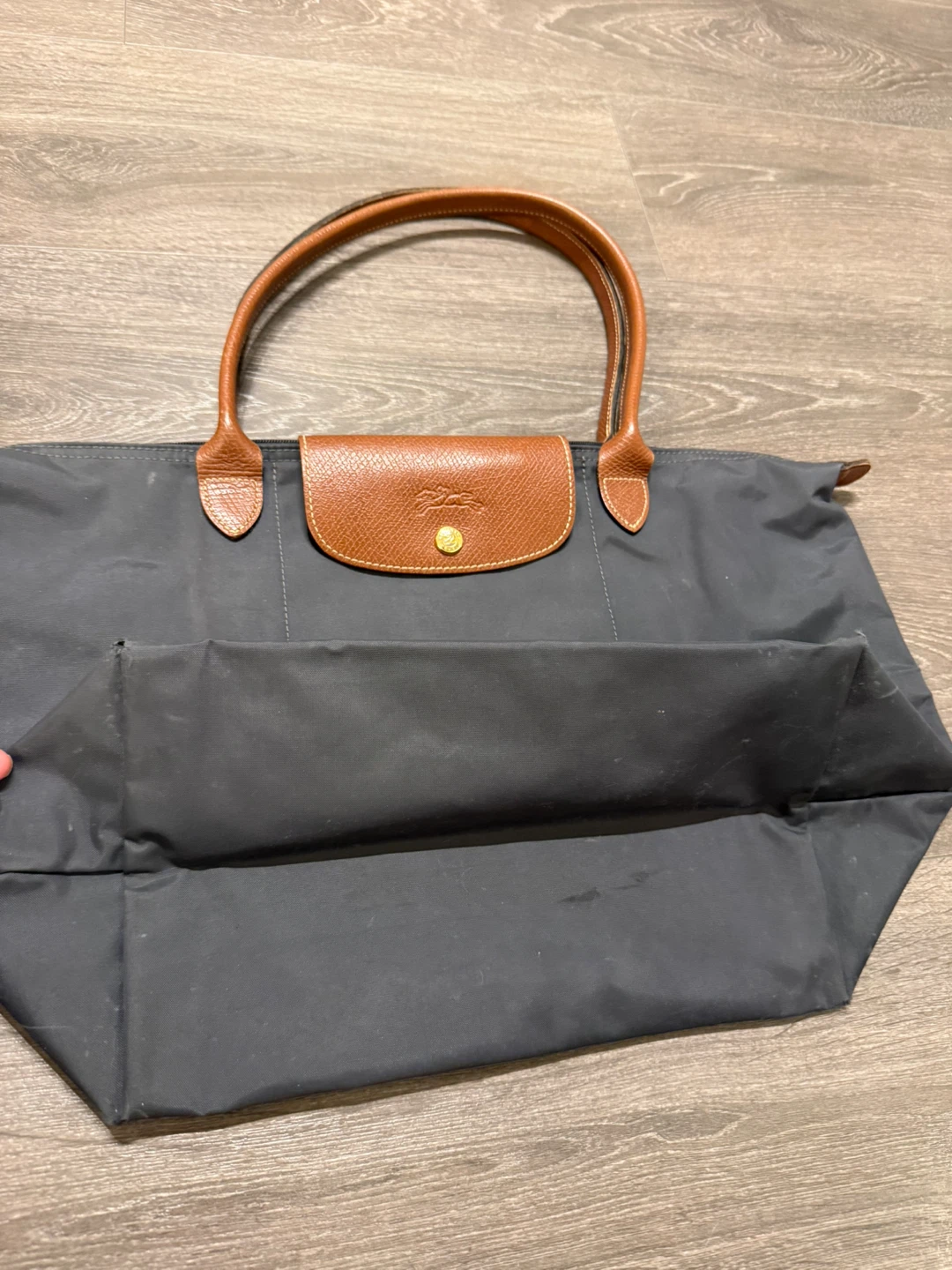Longchamp Le Pliage Tote Bag - grey original - photo 5
