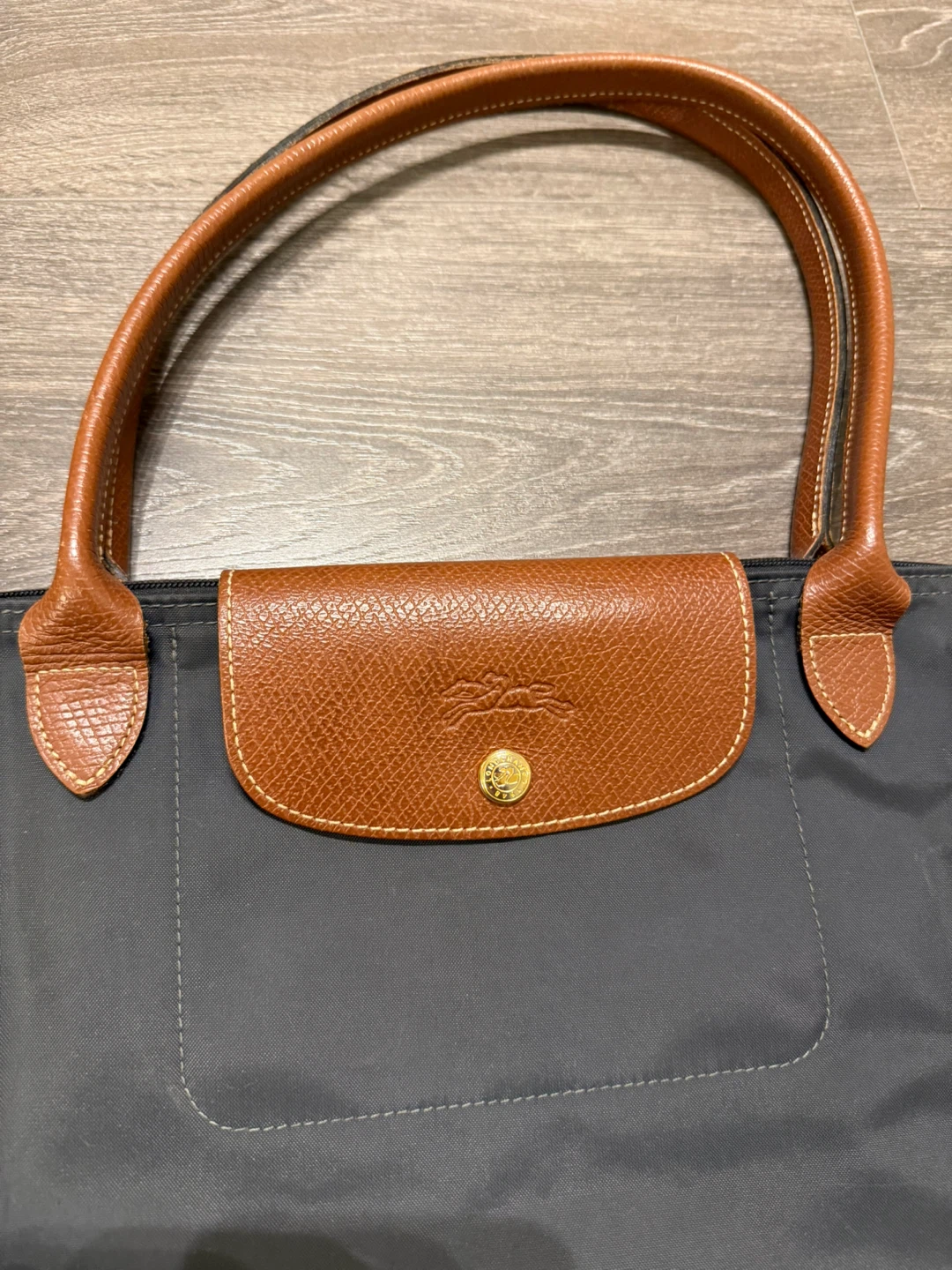 Longchamp Le Pliage Tote Bag - grey original - photo 2