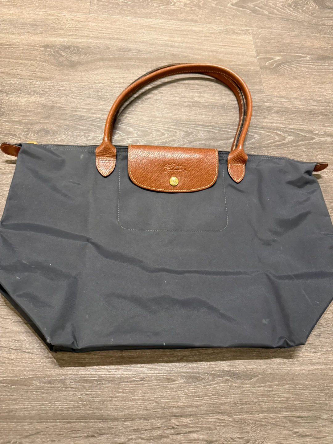 Longchamp Le Pliage Tote Bag - grey original - photo 3