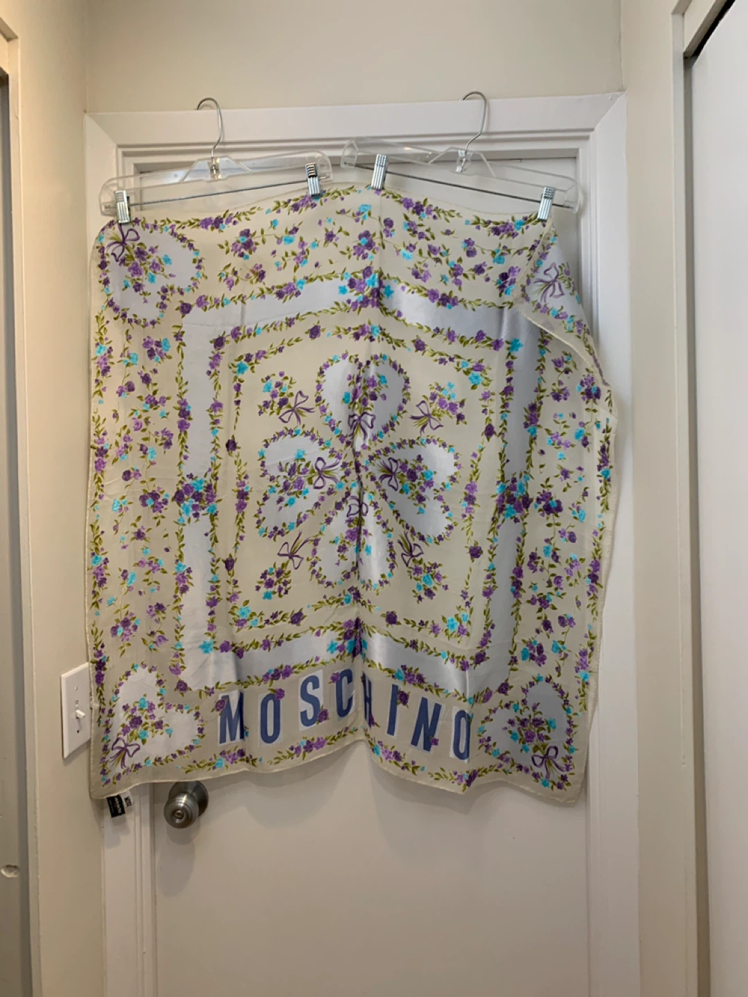 Moschino Silk Scarf