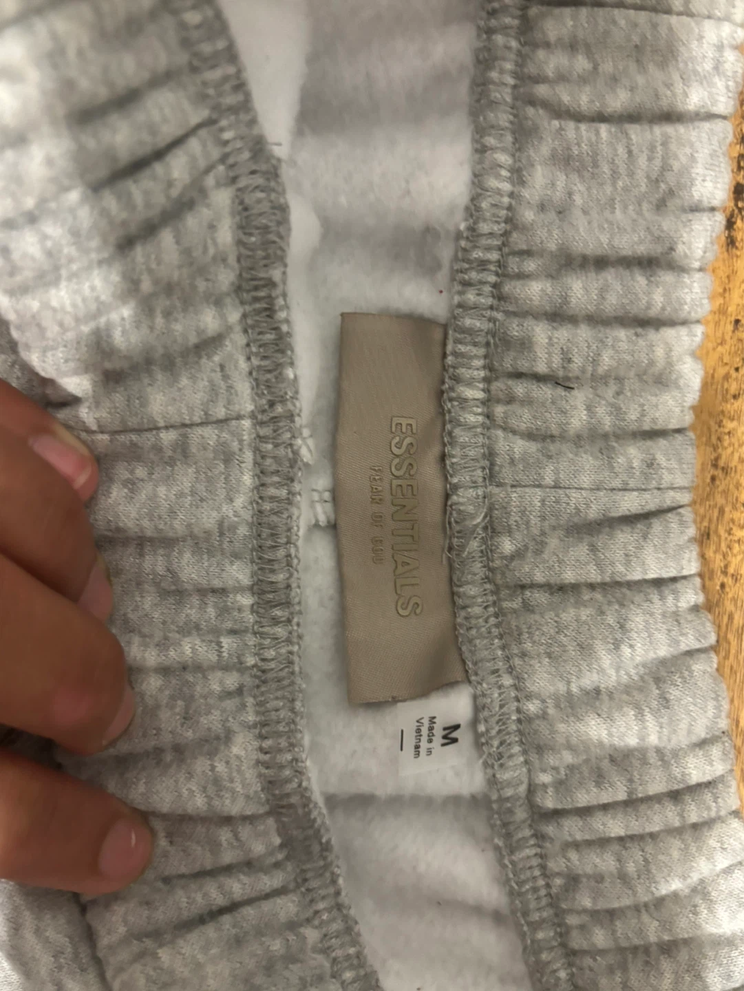 Essentials Fear of God Grey Hoodie - photo 3