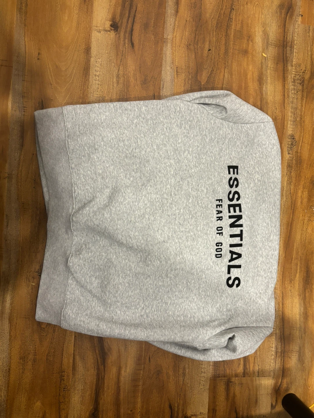 Essentials Fear of God Grey Hoodie - photo 4
