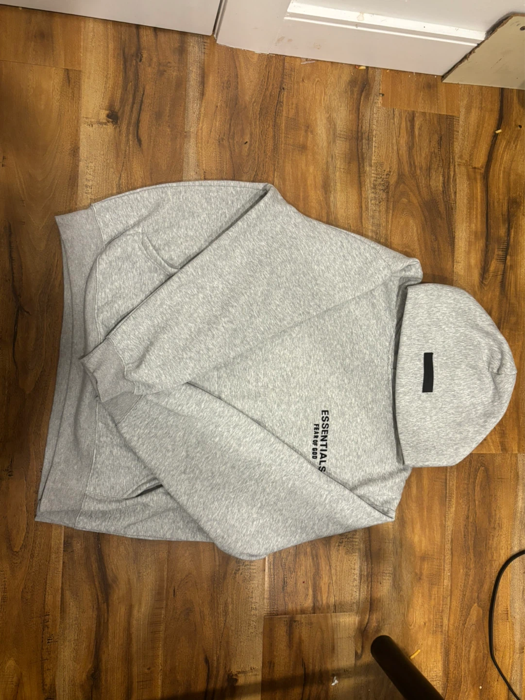 Essentials Fear of God Grey Hoodie - photo 5