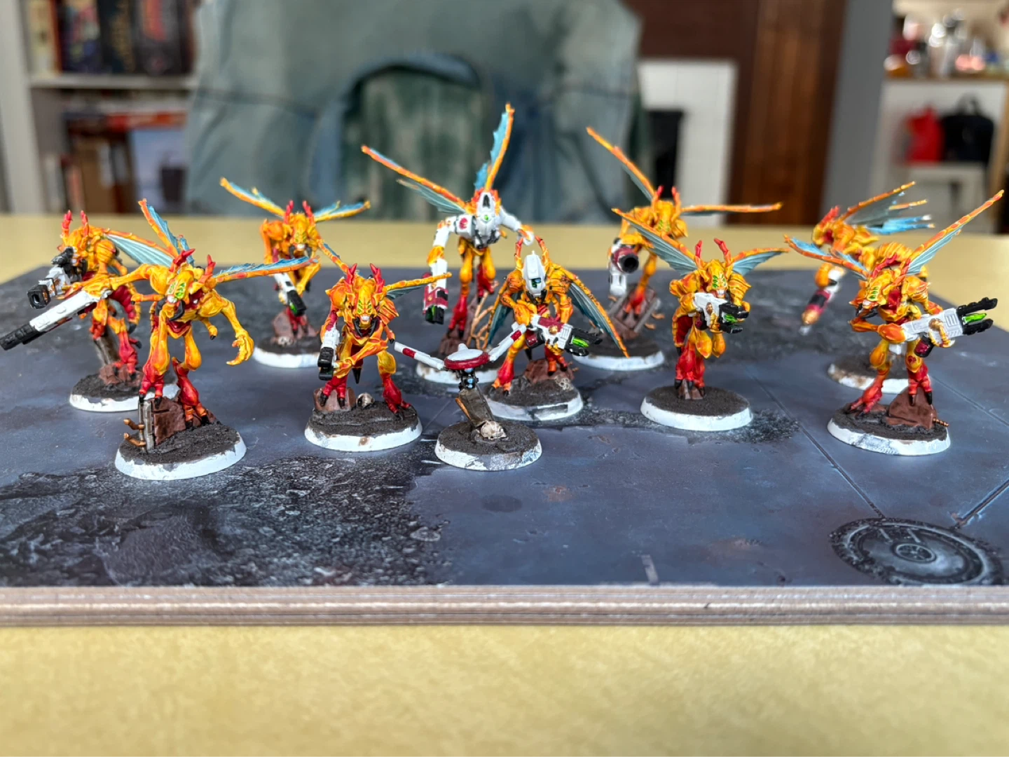 Vespid Stingwings Kill Team - Painted - photo 2