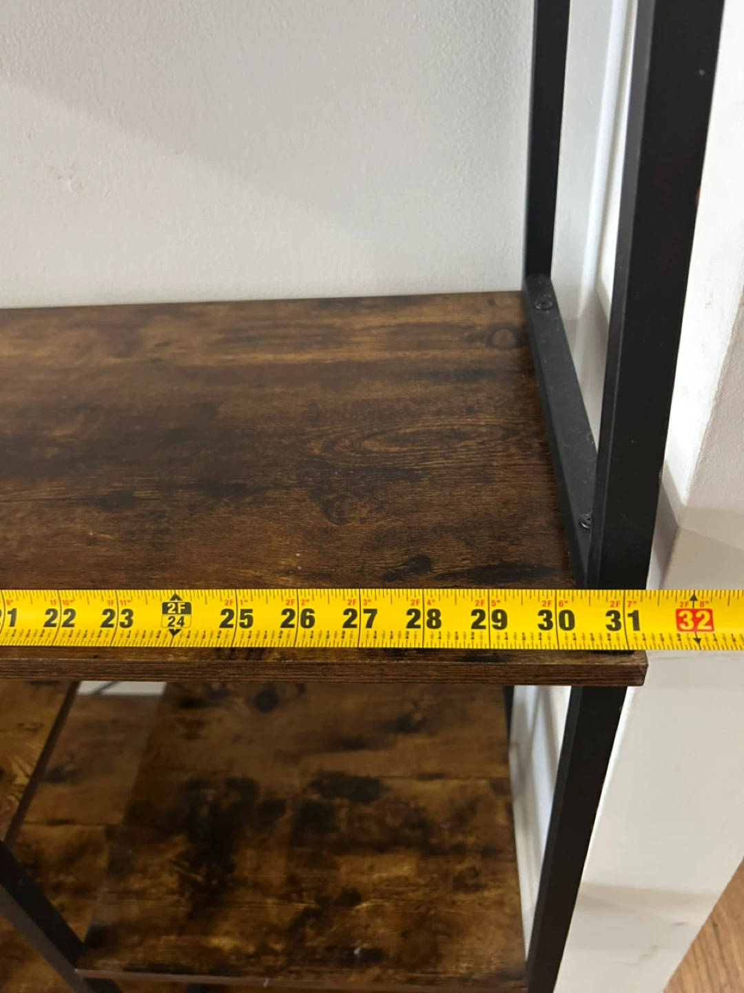 Industrial Style 5-Shelf Bookshelf - photo 5