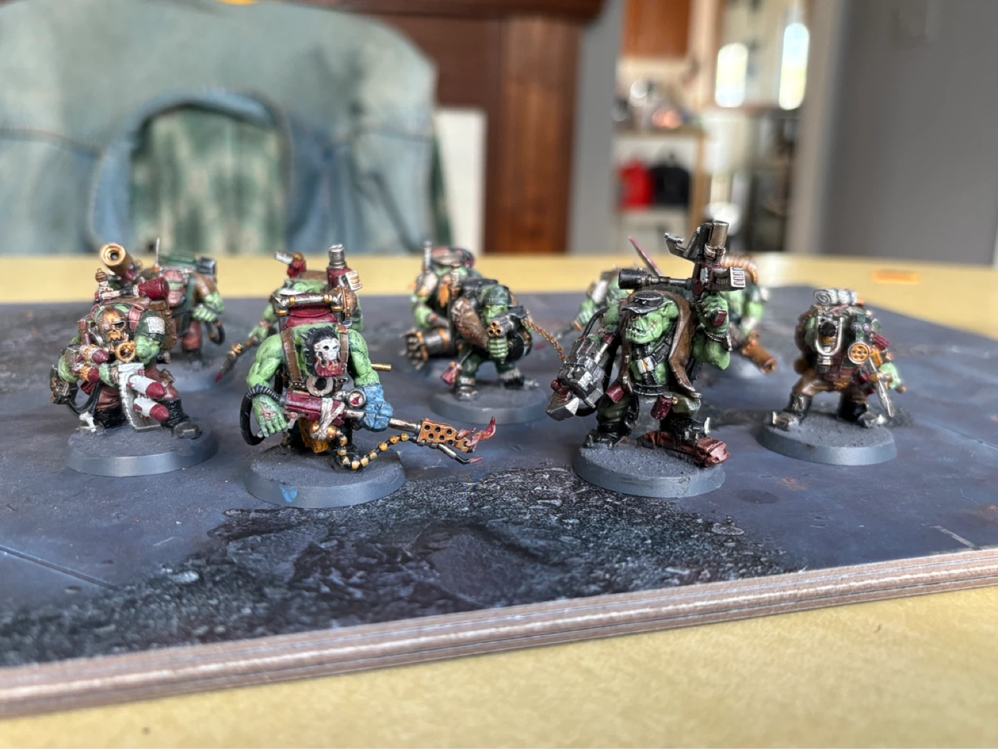Ork Kommando Kill Team - Mostly Painted - photo 2