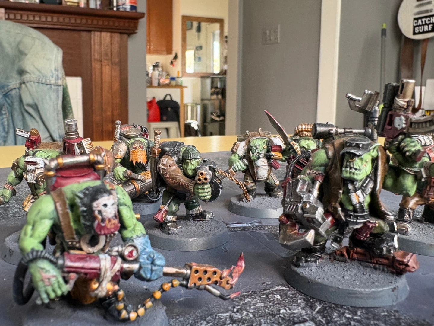 Ork Kommando Kill Team - Mostly Painted