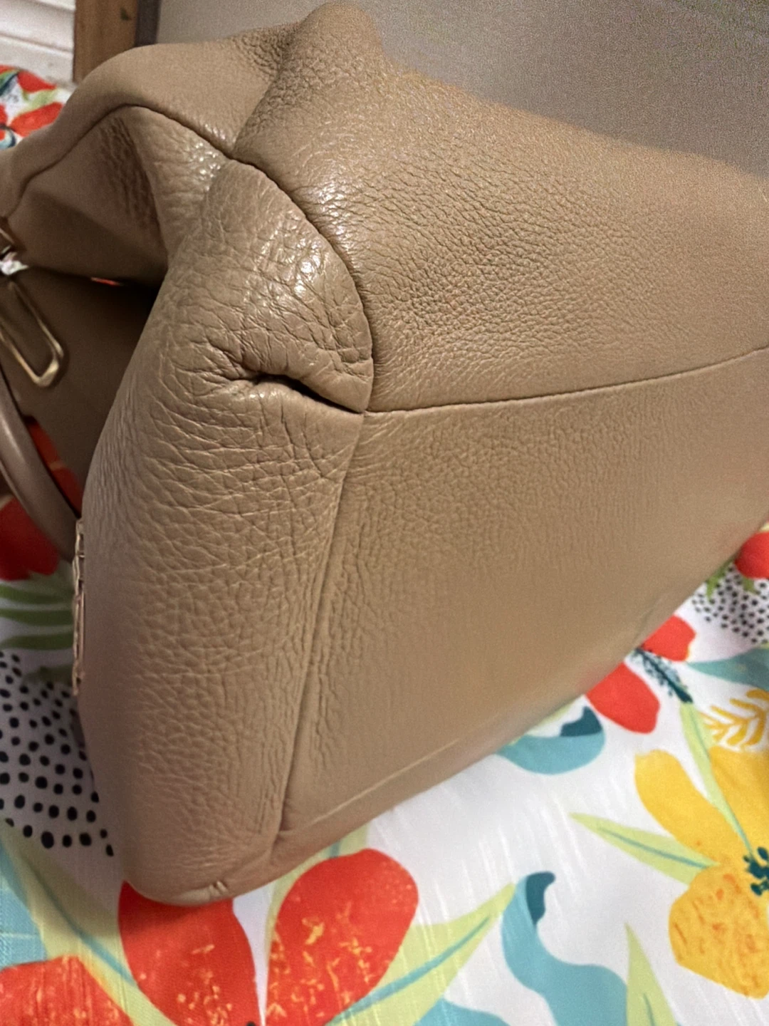 Coach Leather Shoulder Bag - Tan - photo 5