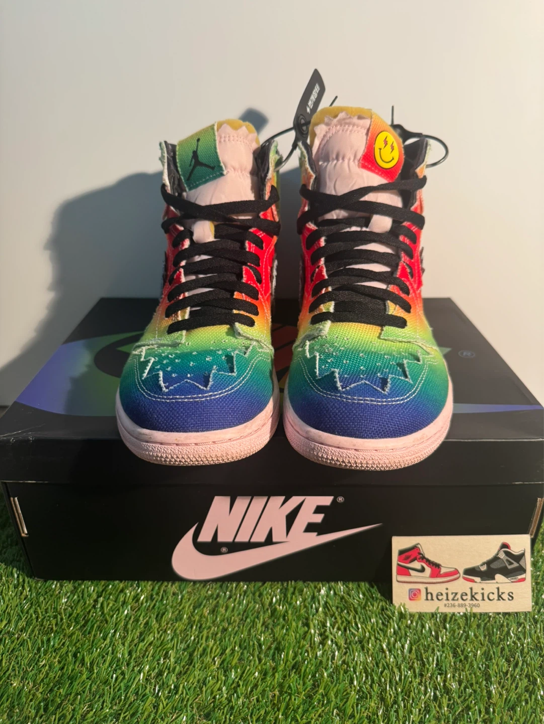 Jordan 1 High J Balvin size 9 - photo 3