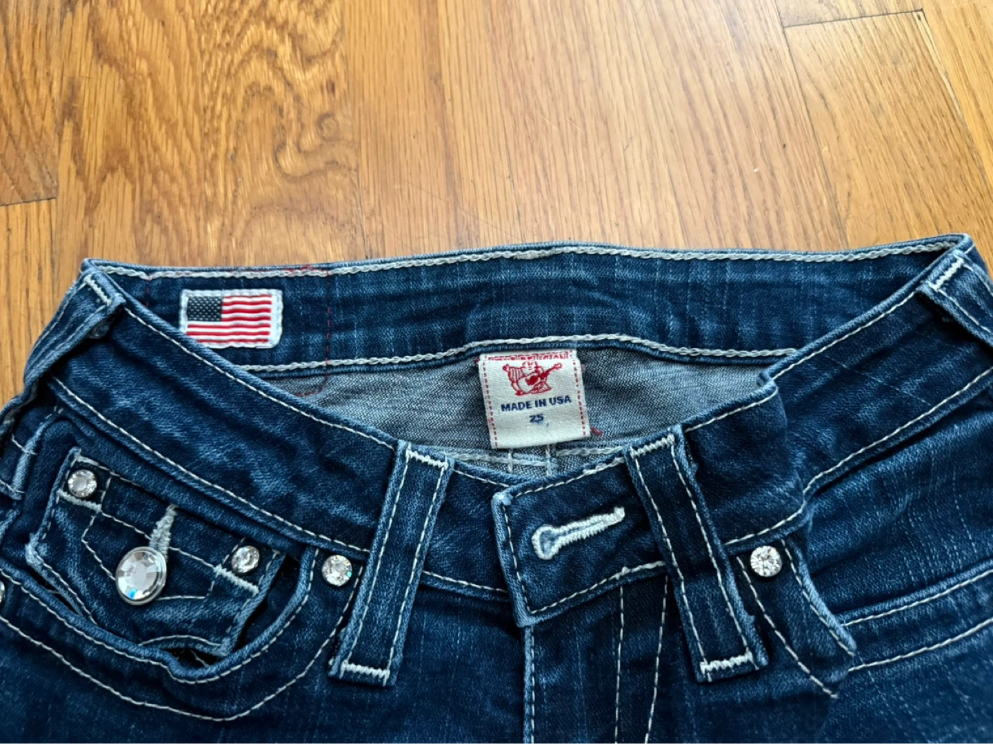 True Religion Women's Bootcut Jeans Size 25 - photo 3