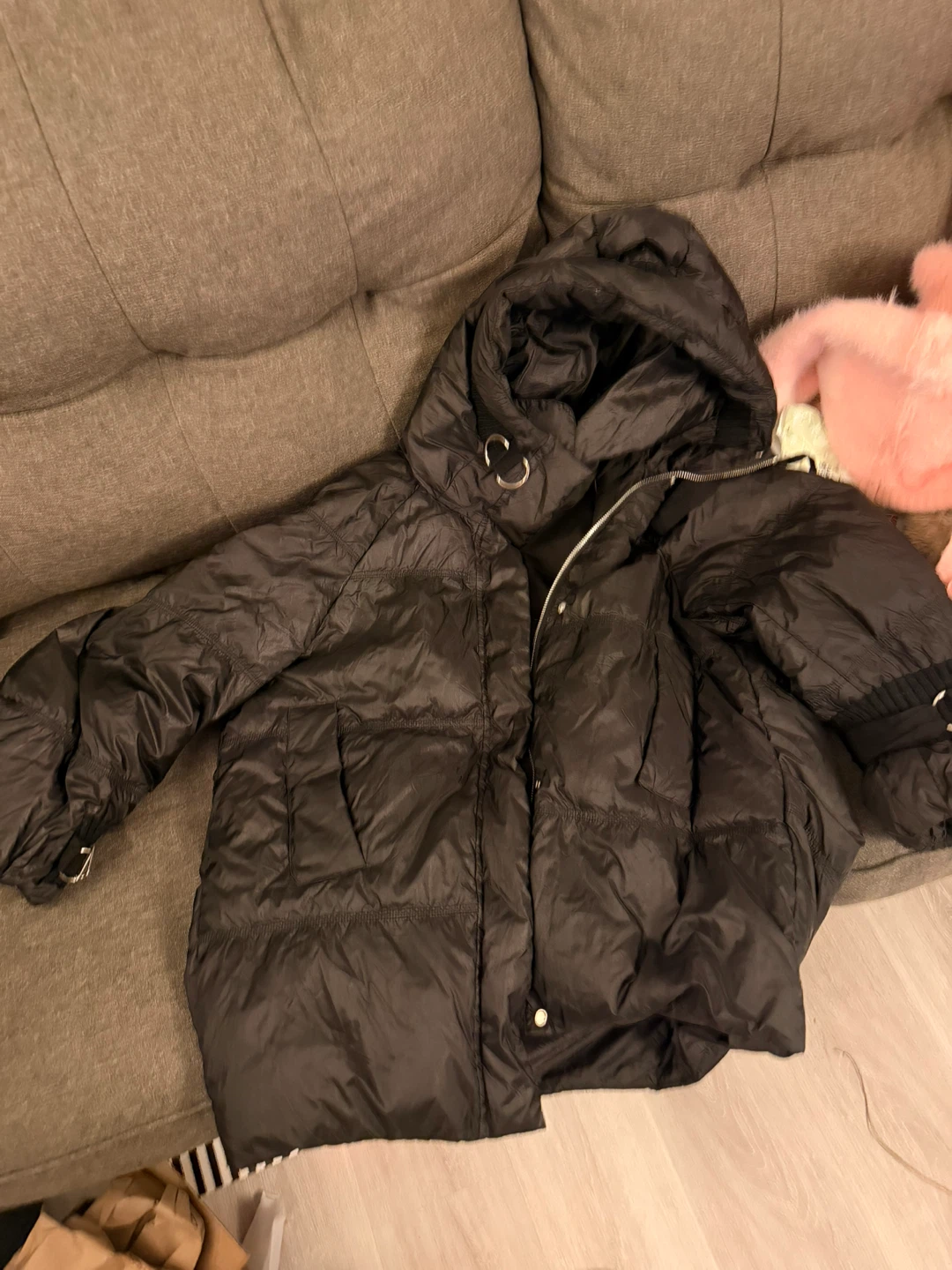 Black Puffer Jacket