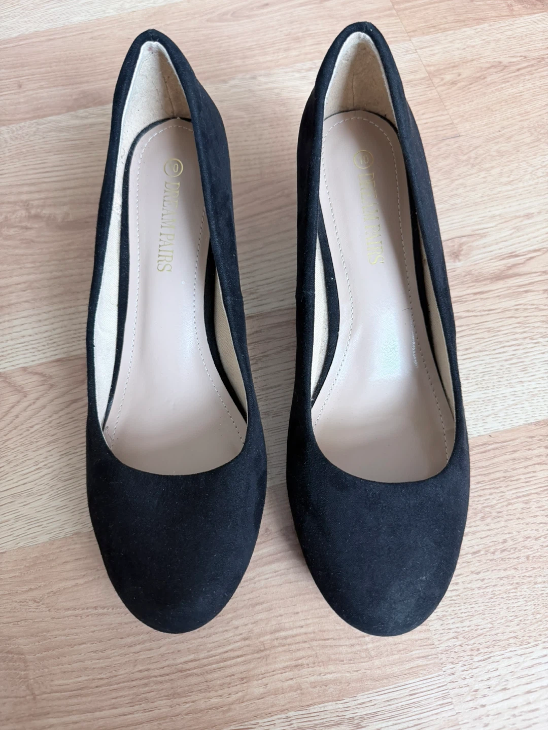 Dream Pairs Women's Black Low Heel Pump Shoes Size 10 - photo 2
