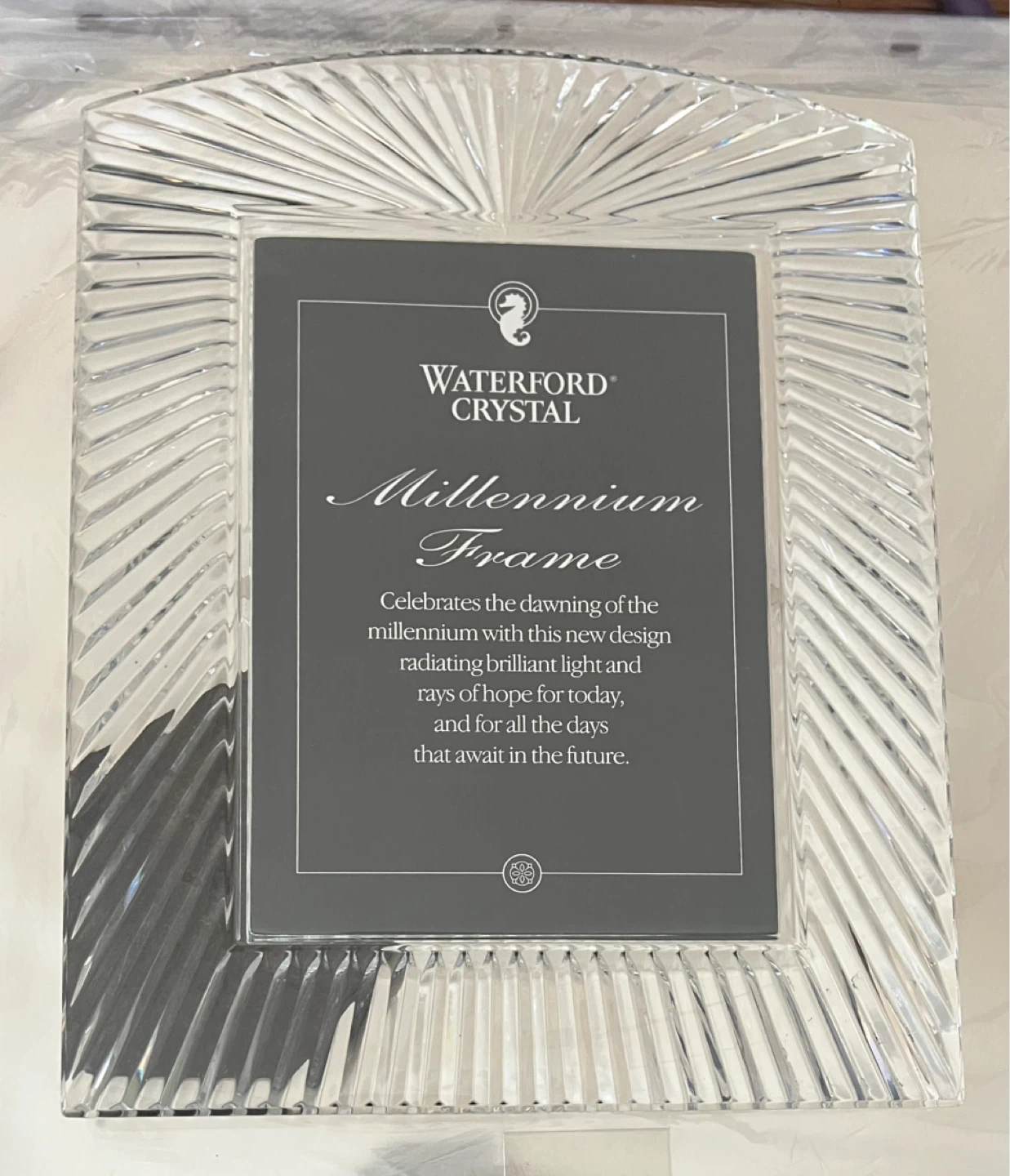 Waterford Crystal Millennium Picture Frame