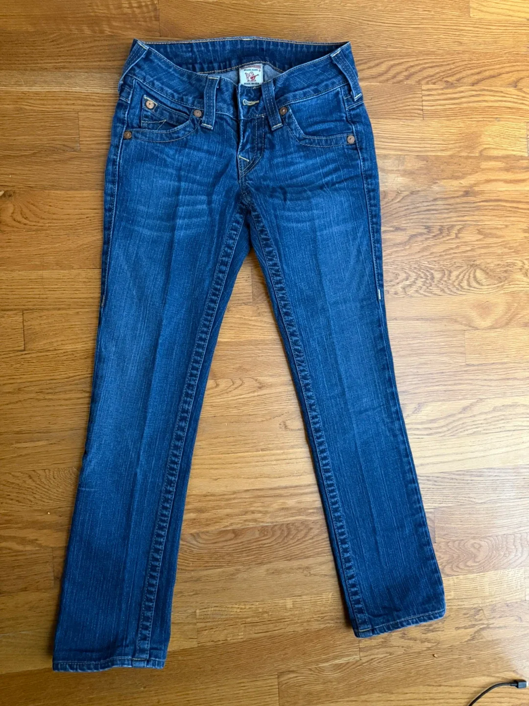 True Religion Brand Jeans Womens Size 25 Blue Denim