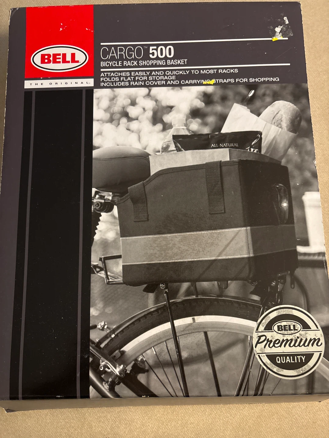 Bell Cargo 500 Bicycle Rack Shopping Basket