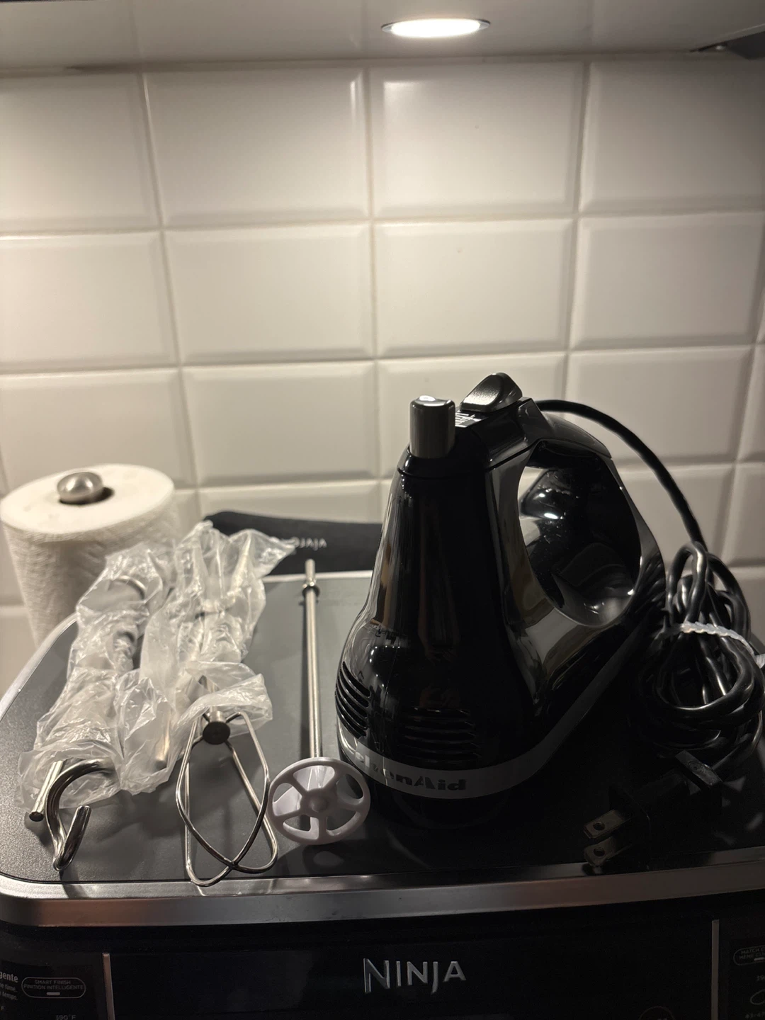 KitchenAid KHM5APOB Ultra Power Hand Mixer Onyx Black - photo 5