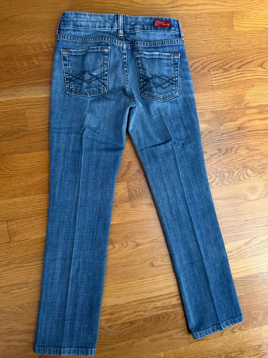 Citizens of Humanity Low Waist Straight Leg Jeans Size 25 - photo 2