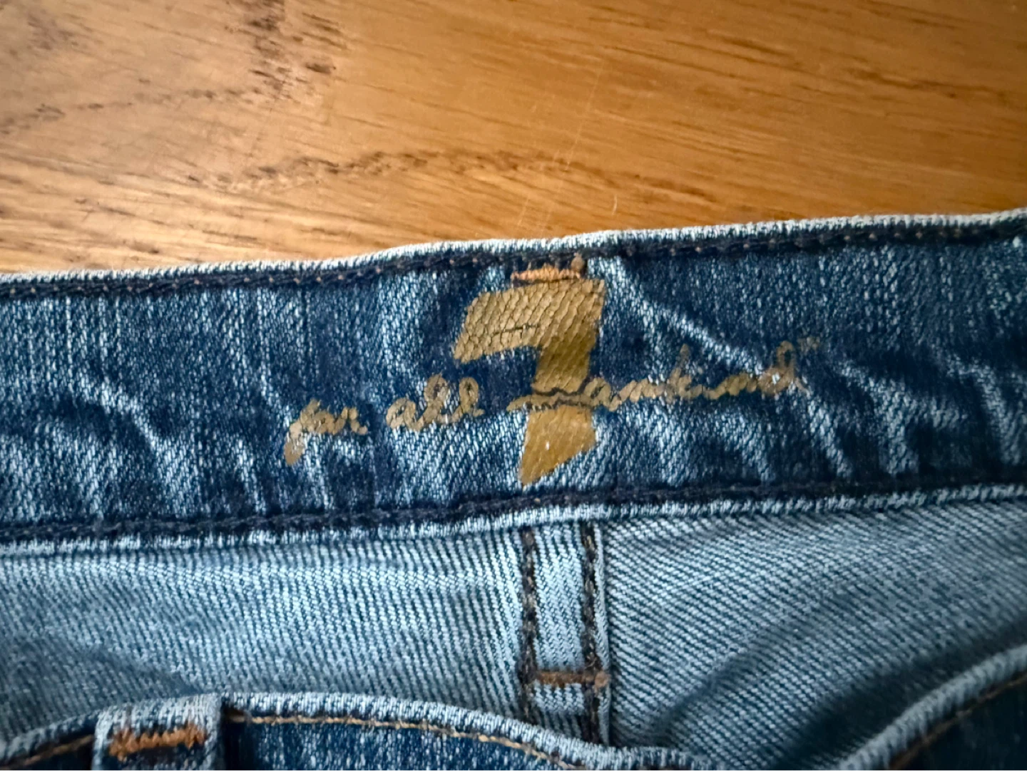 7 For All Mankind Flared Jeans - Size 26 - photo 3