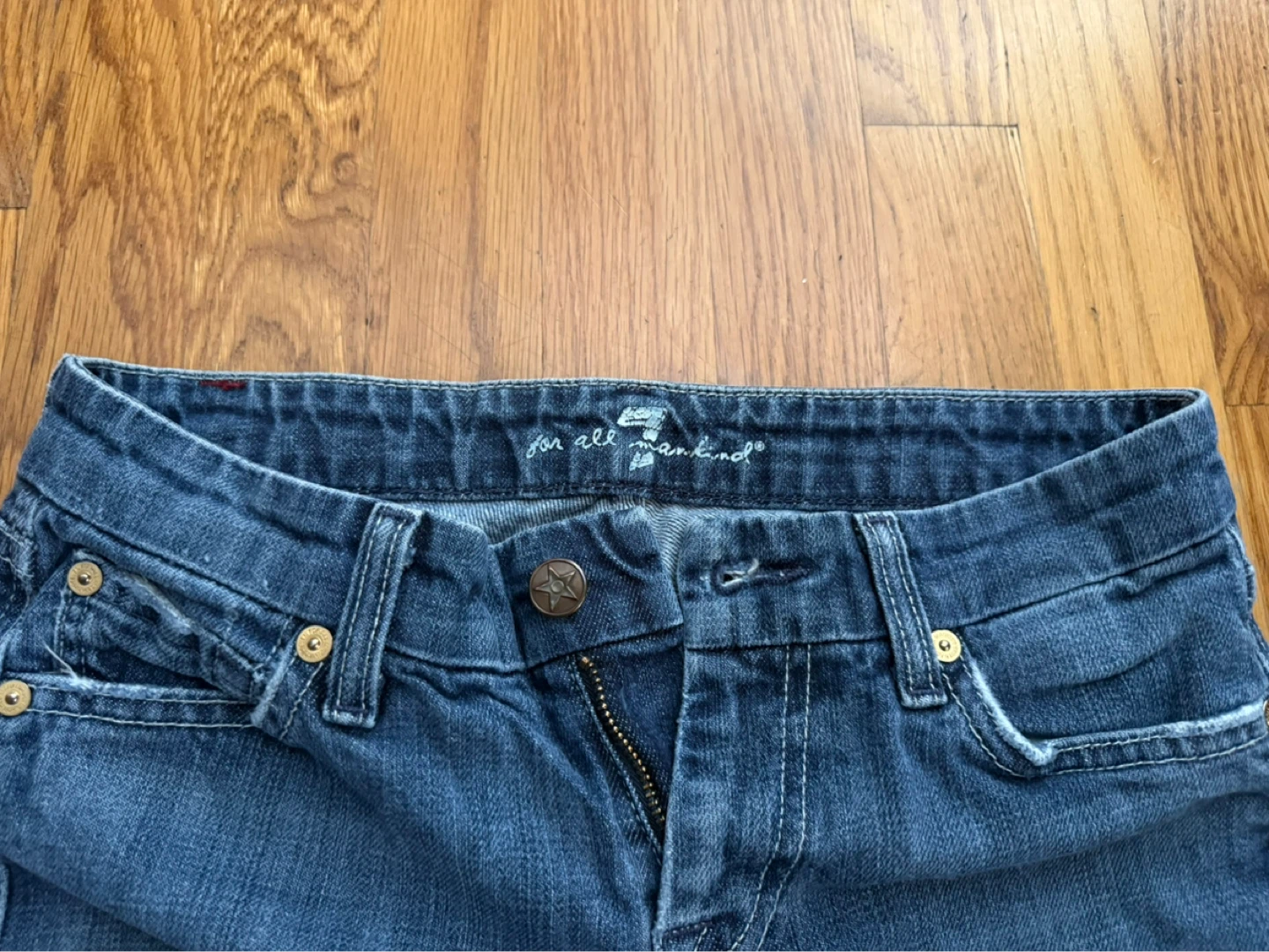 7 For All Mankind "The Kick" Bootcut Jeans - Size 26 - photo 3