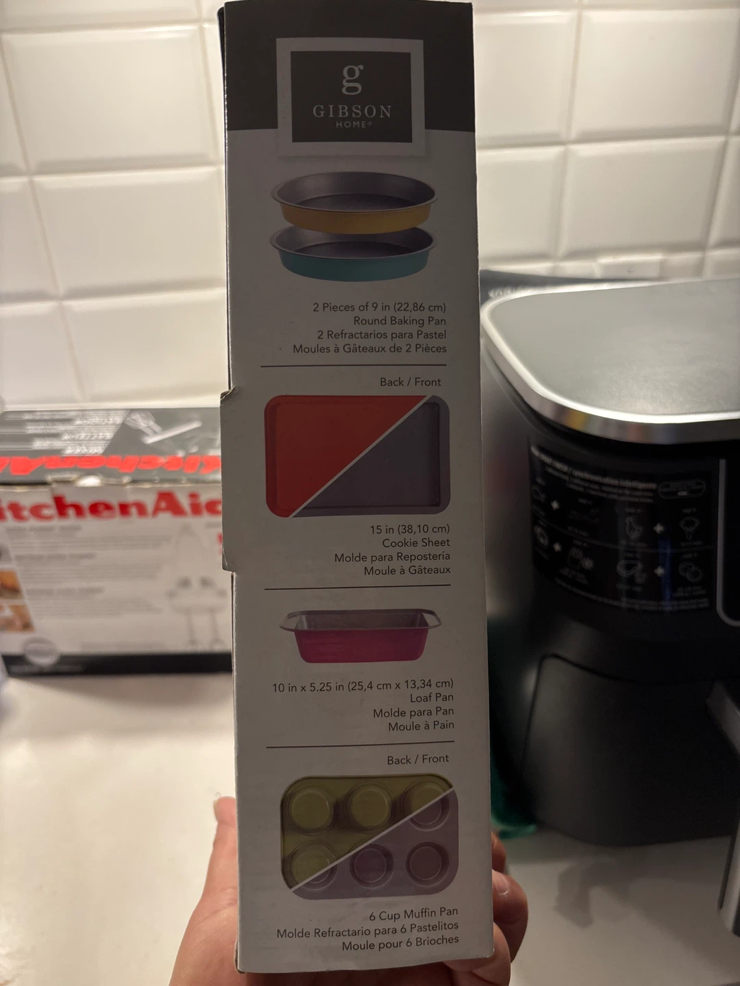 Gibson Home 5-Piece Bakeware Set - photo 2