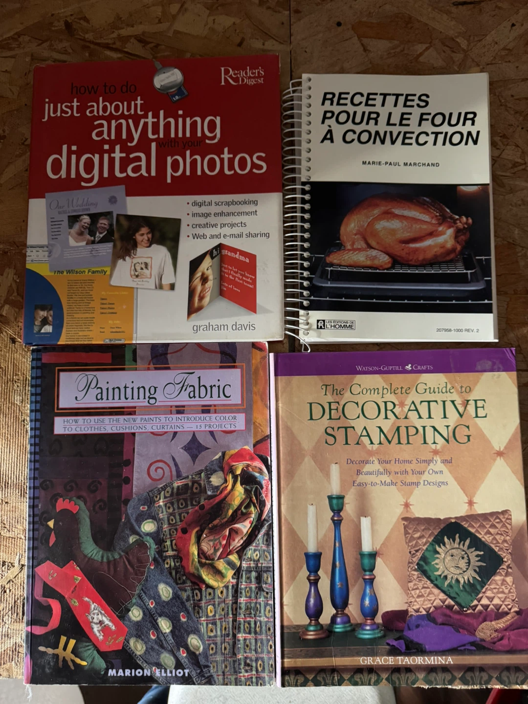 Assorted Craft and Home Decor Books