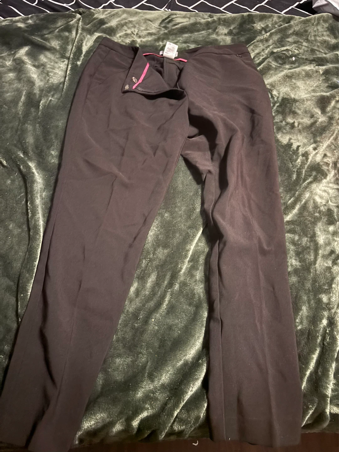 Laura Petites Black Pants Size 14