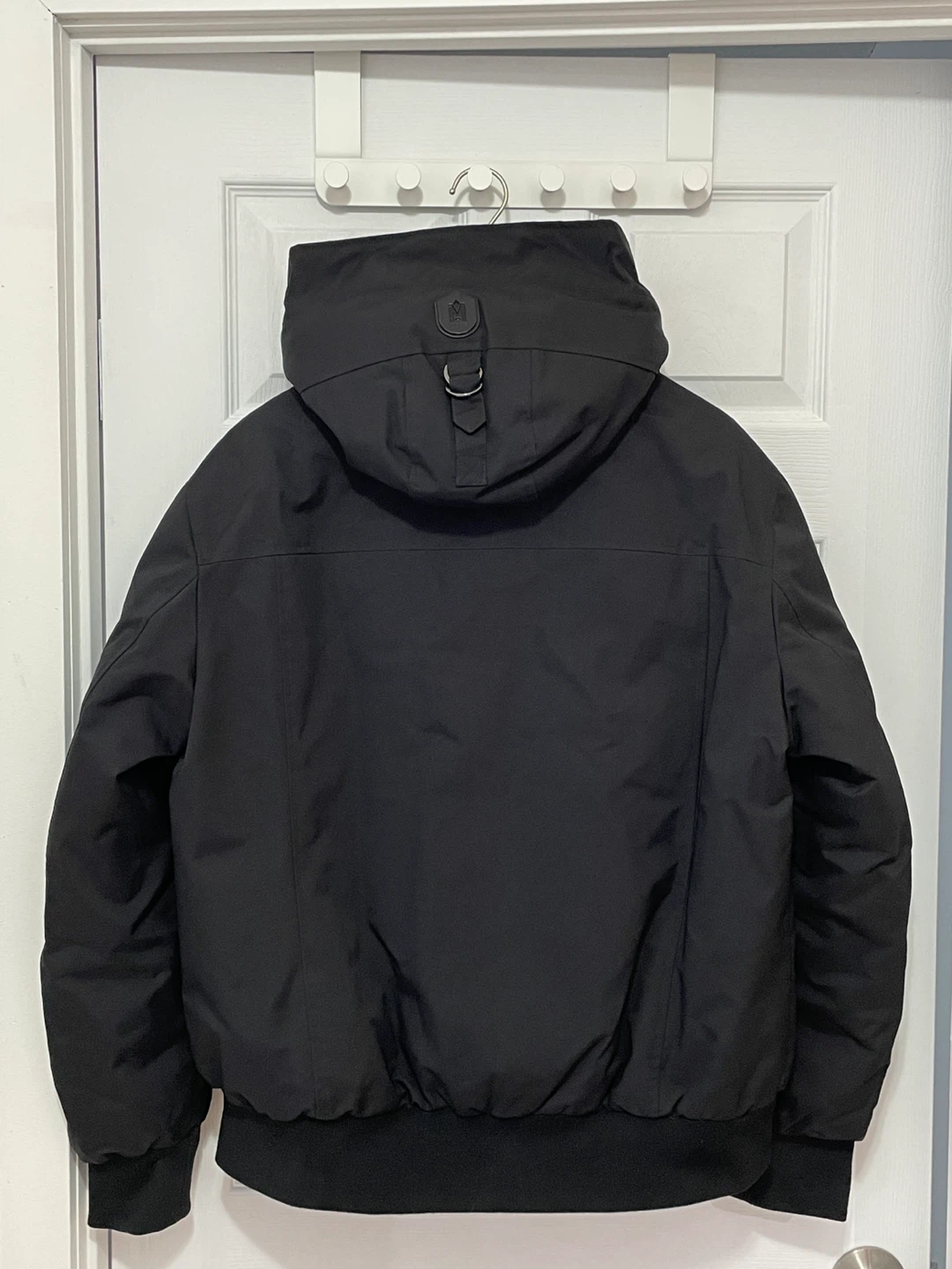 Mackage-DIXON 2-In-1 down bomber jacket with hooded bib - photo 2