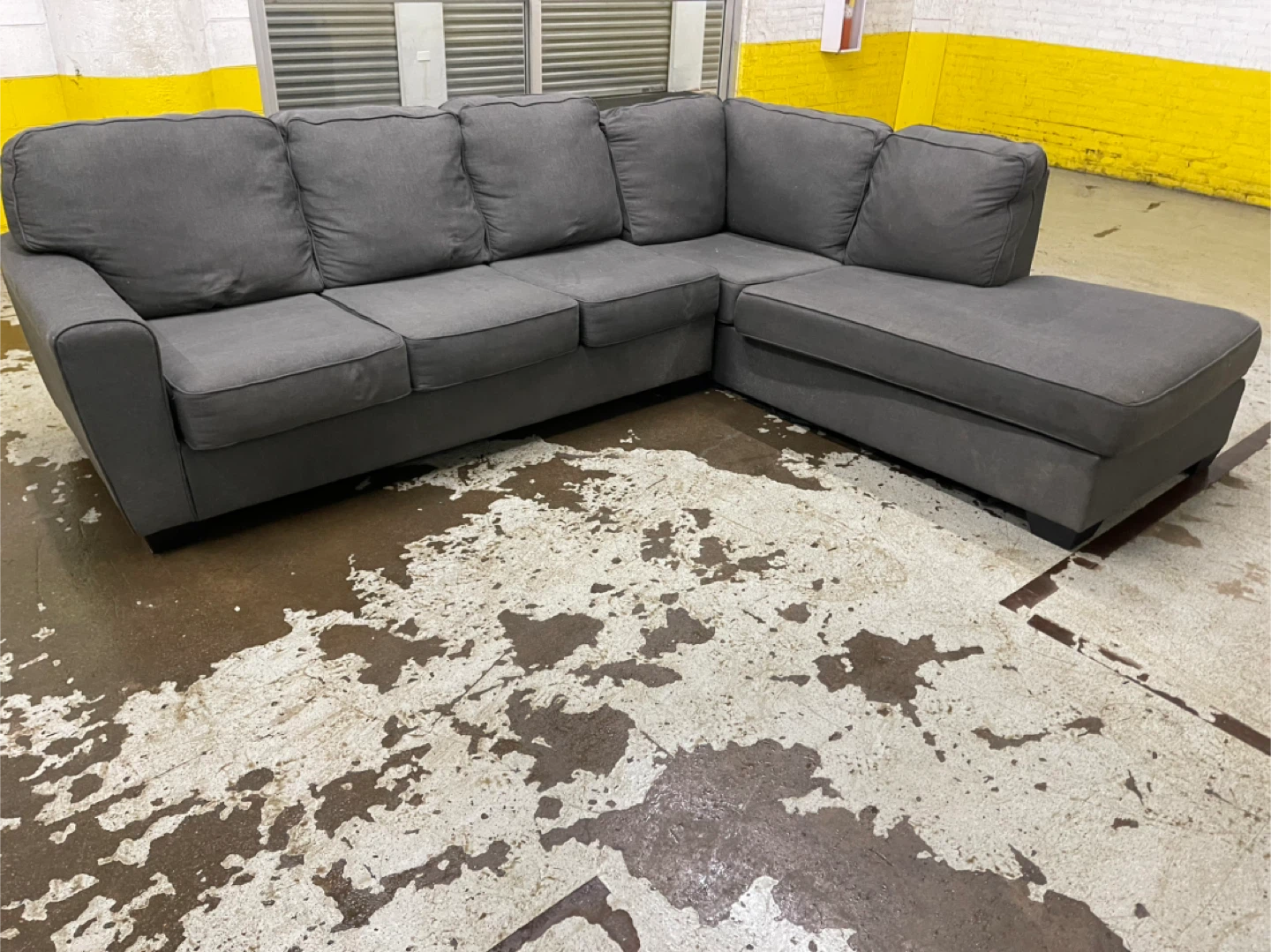 Gray Sectional Sofa
