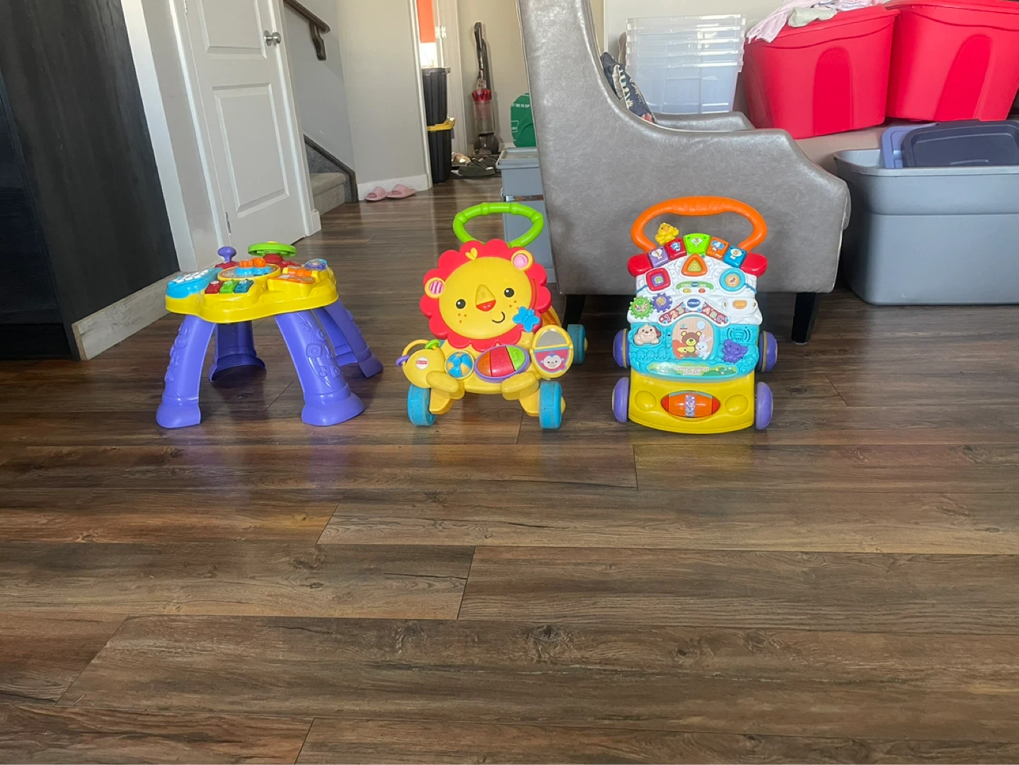 Fisher-Price Laugh & Learn Activity Table and VTech Walker