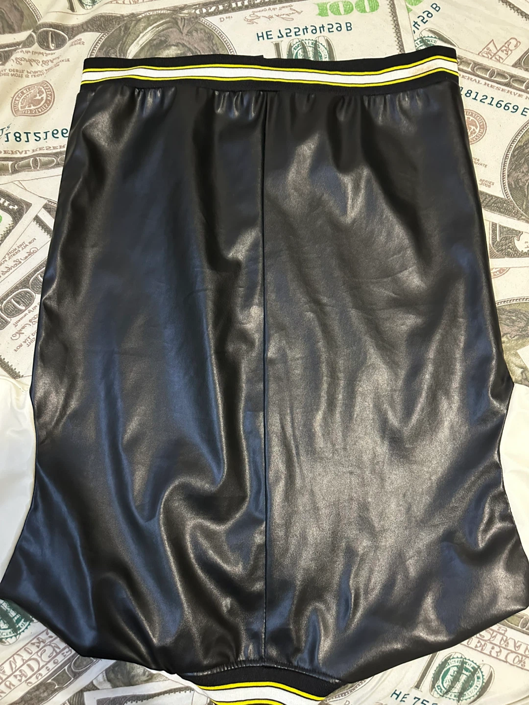 Black and White "California" Varsity Jacket - photo 3