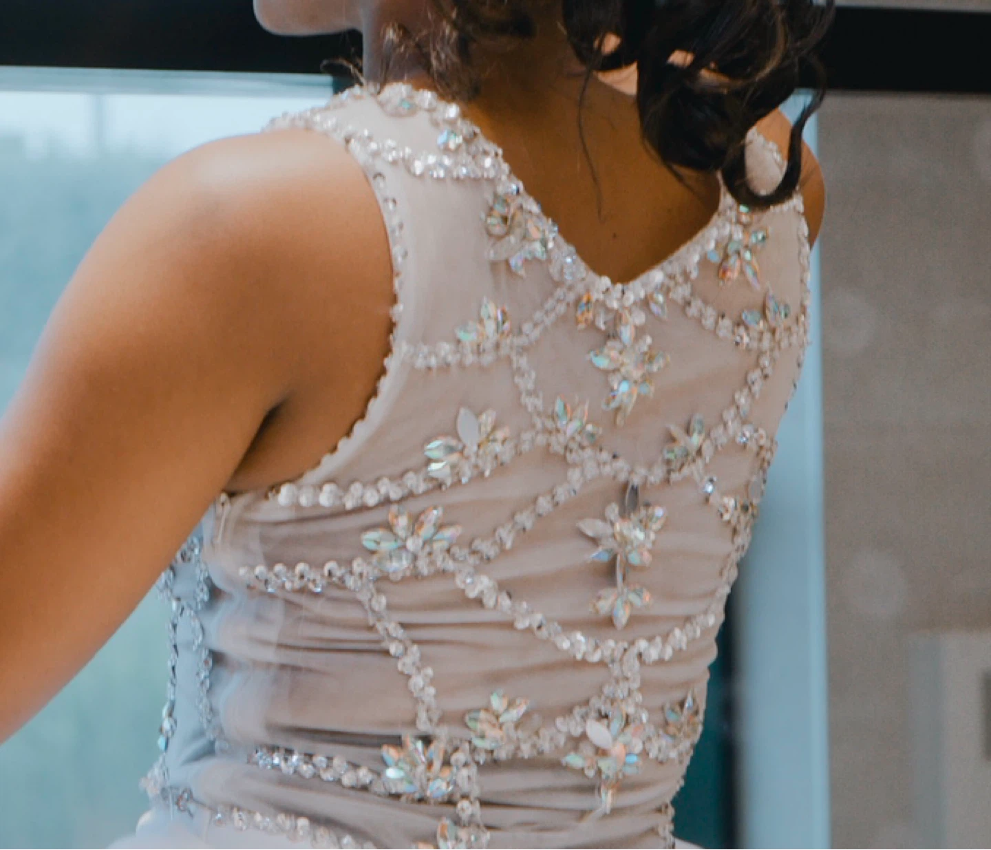 Elegant Embellished Evening Gown