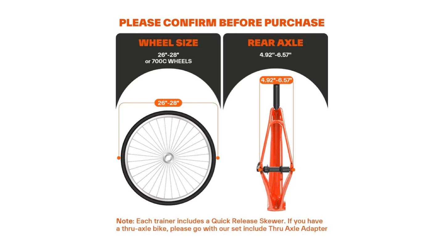 Sportneer Bike Trainer Stand 6-Level Resistance - photo 3